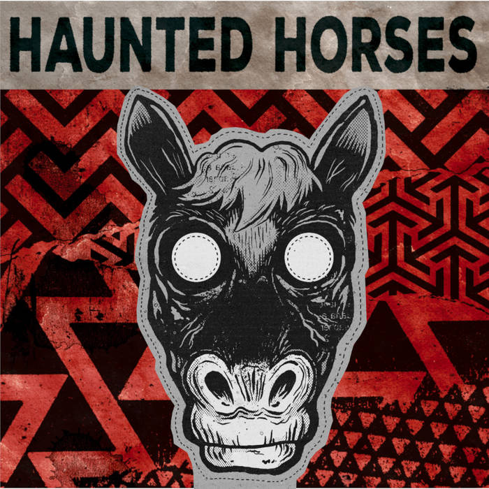 HAUNTED HORSES/ FACET split LP Hex Records