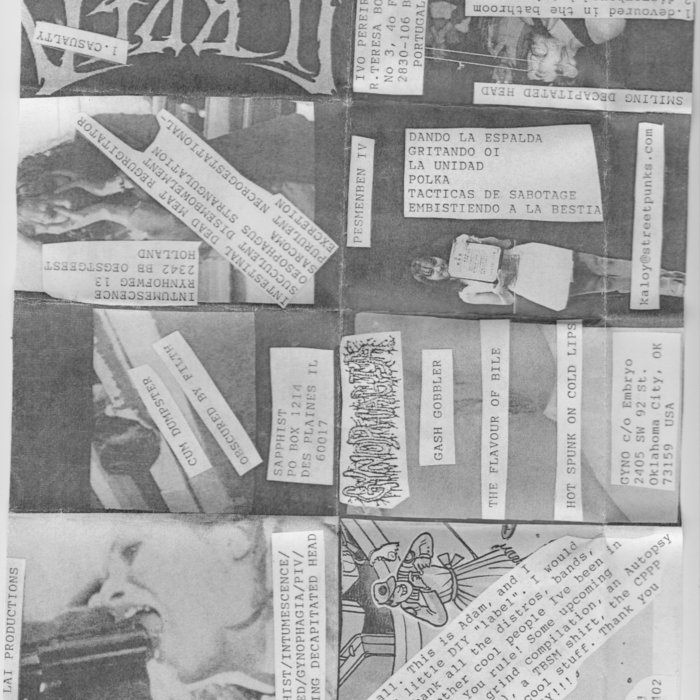 Sapphist / Intumescence / Ilbred / Gynophagia / Pesmenben IV / Smiling ...