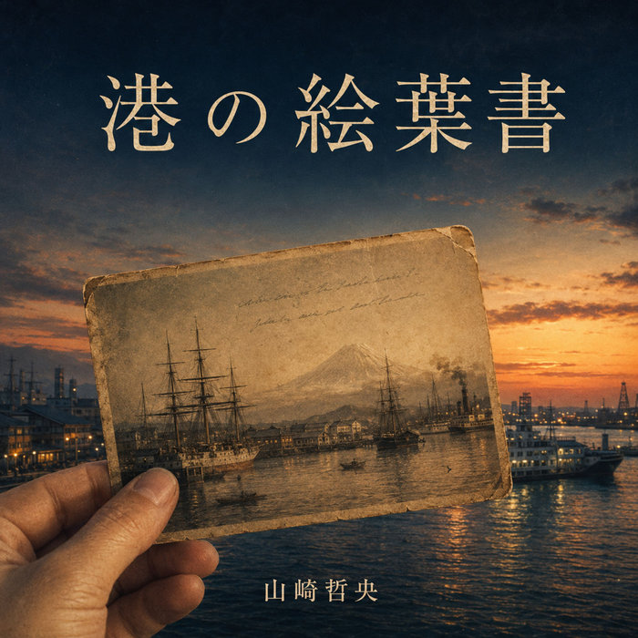 港の絵葉書のBandcamp公式ジャケット
