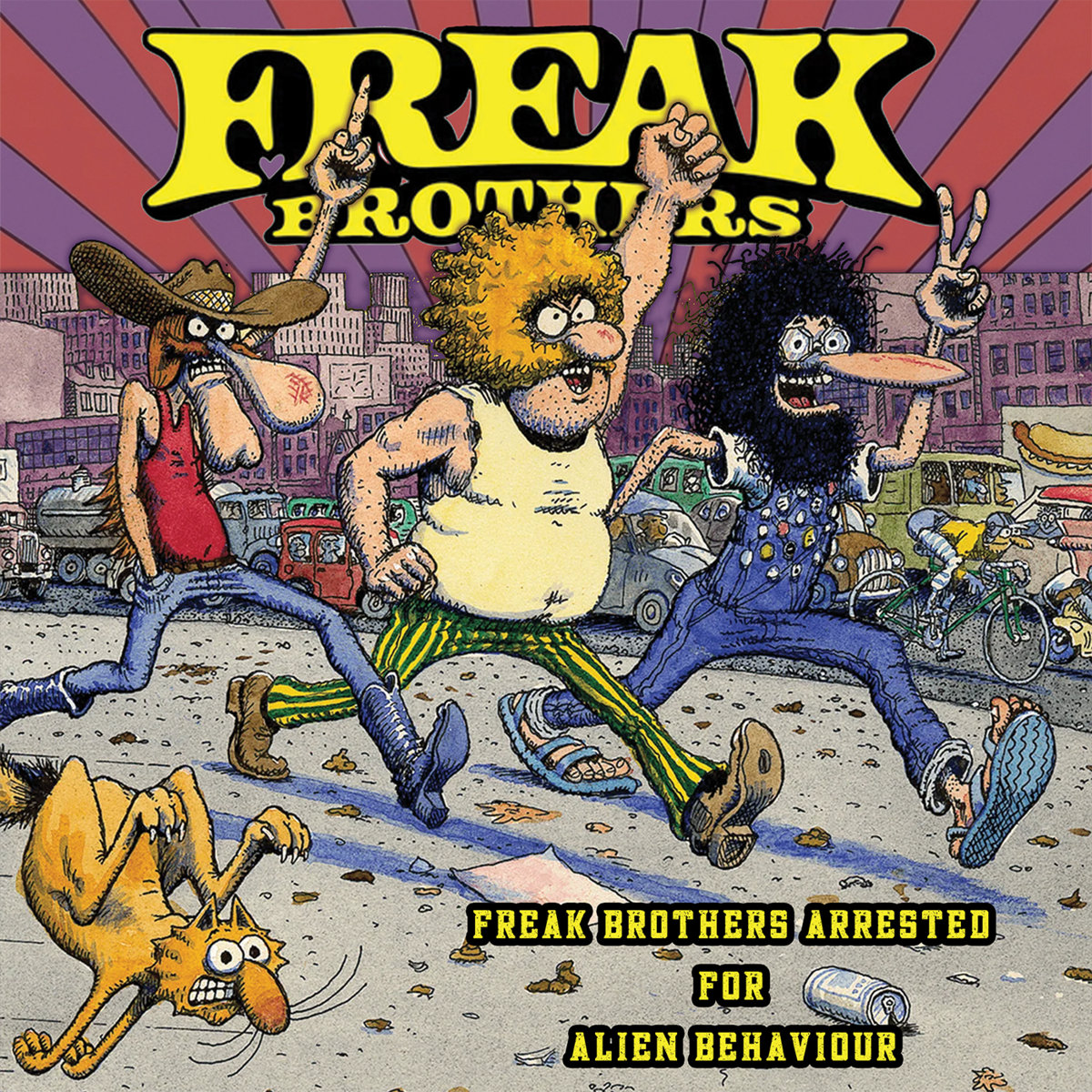 Arrested for Alien Behaviour | Freak Brothers | Schlabbaduerst