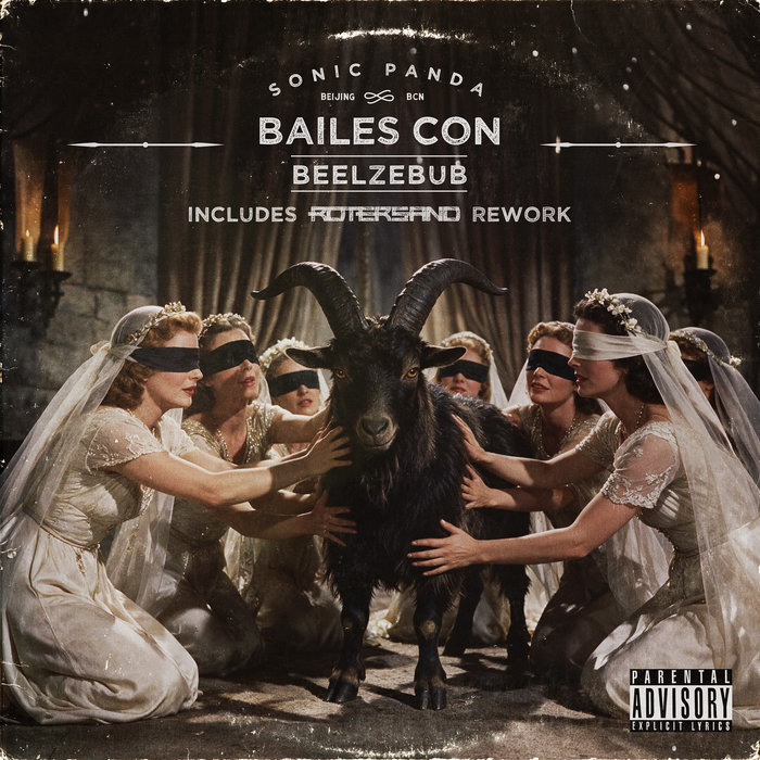Pochette de Bailes Con Beelzebub par Sonic Panda