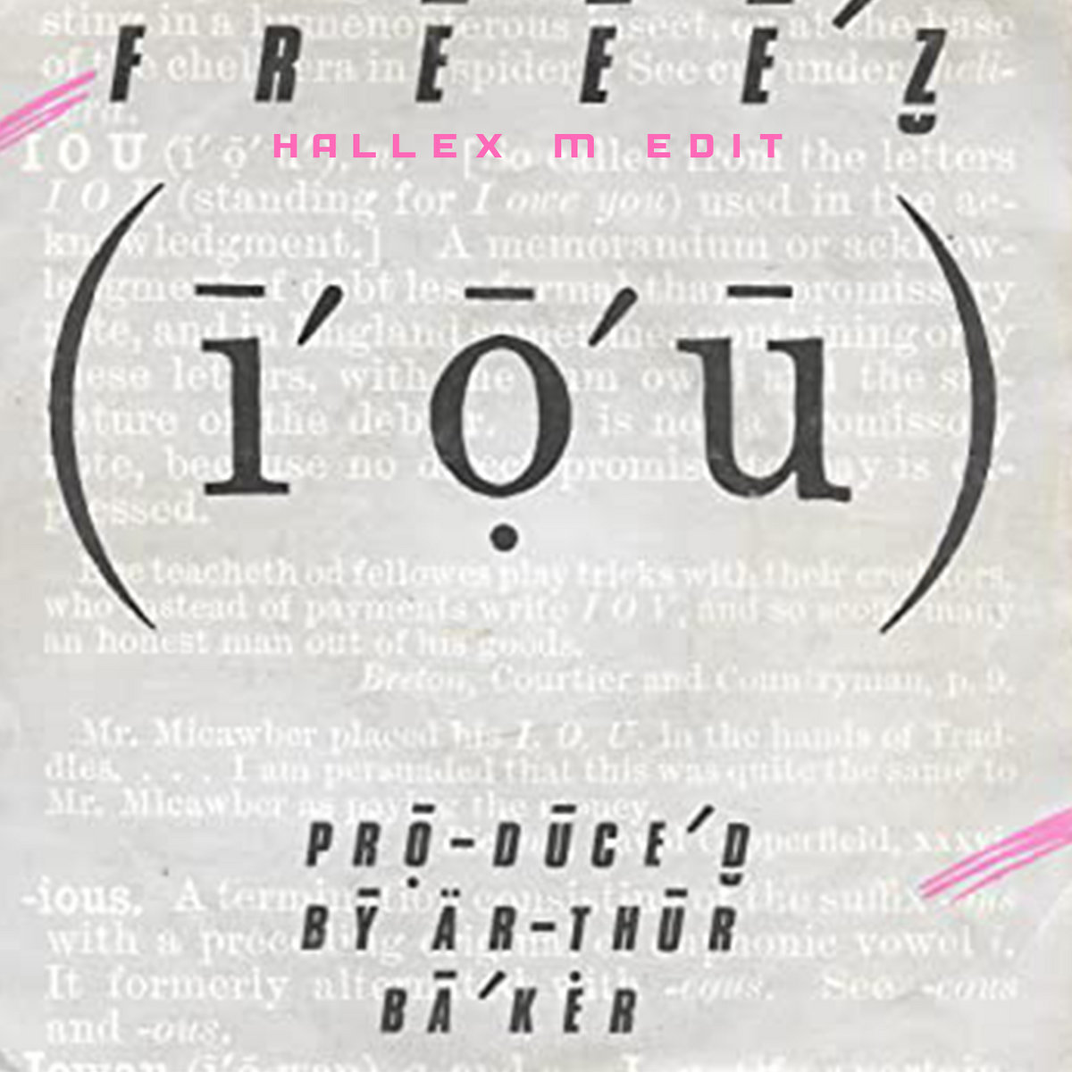 Freeez I O U Hallex M Edit Hallex M