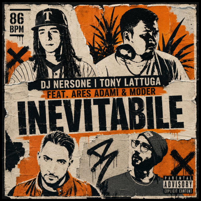 Pochette de Inevitabile (Single) par Dj Nersone & Tony Lattuga feat. Moder & Ares Adami