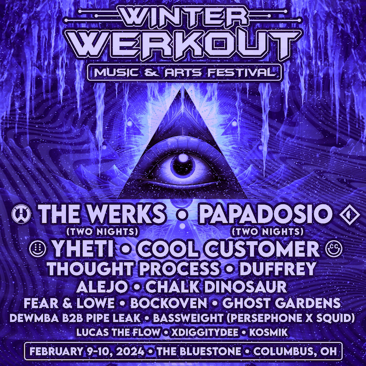 Winter Werkout | The Bluestone | Columbus, OH | 2.10.24 | Papadosio