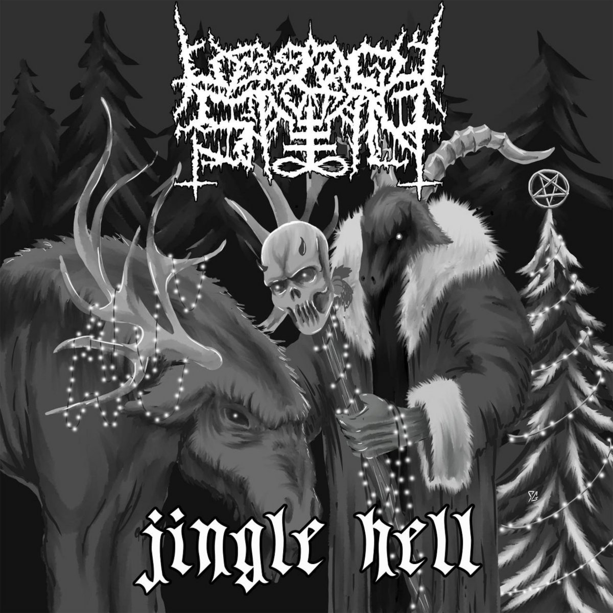Jingle Hell Legacy Of Satan Kryrart Records Jingle Hell Legacy Of Satan Kryrart Records
