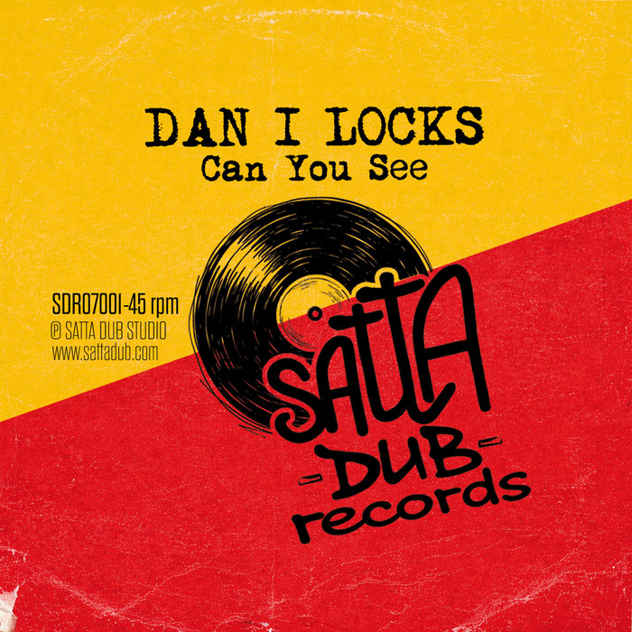 Pochette de Can You See - Dan I Locks par Satta Dub