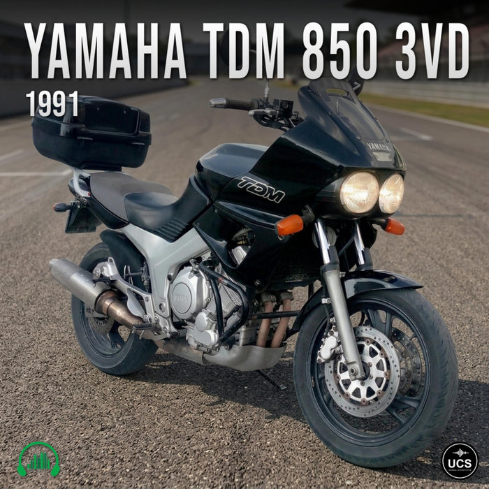 Yamaha TDM 850 3VD 1991 sport touring motorcycle | Krampfstadt Studio
