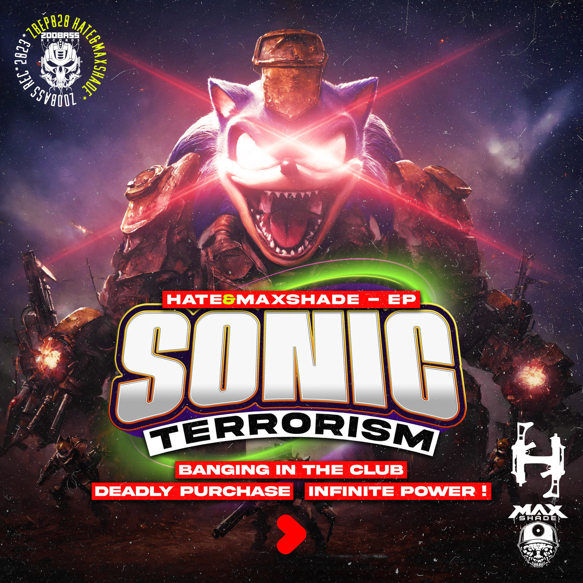Sonic Terrorism Ep (ZBEP020) | Hate & Max Shade | Zoobass Records