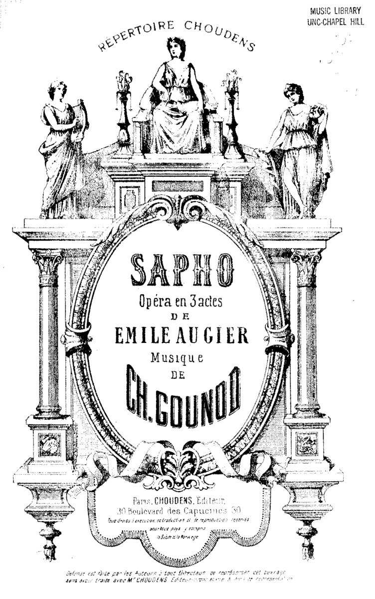 O Ma Lyre Immortelle C Gounod Sapho Beena David Mezzo Soprano