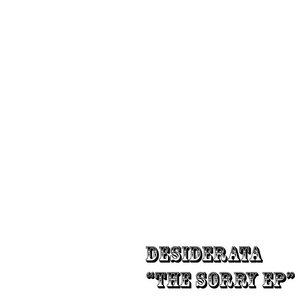The Sorry EP cover