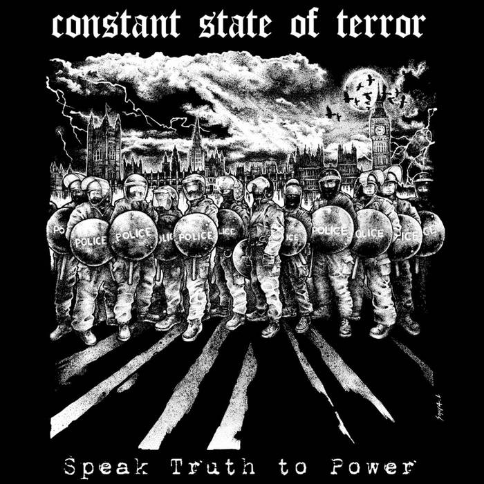 Constant State Of Terror - Speak Truth To Power LP | phobiarecords