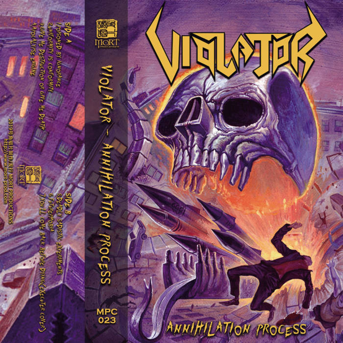 ☆ violator annihilation process CD スラッシュメタル ハード