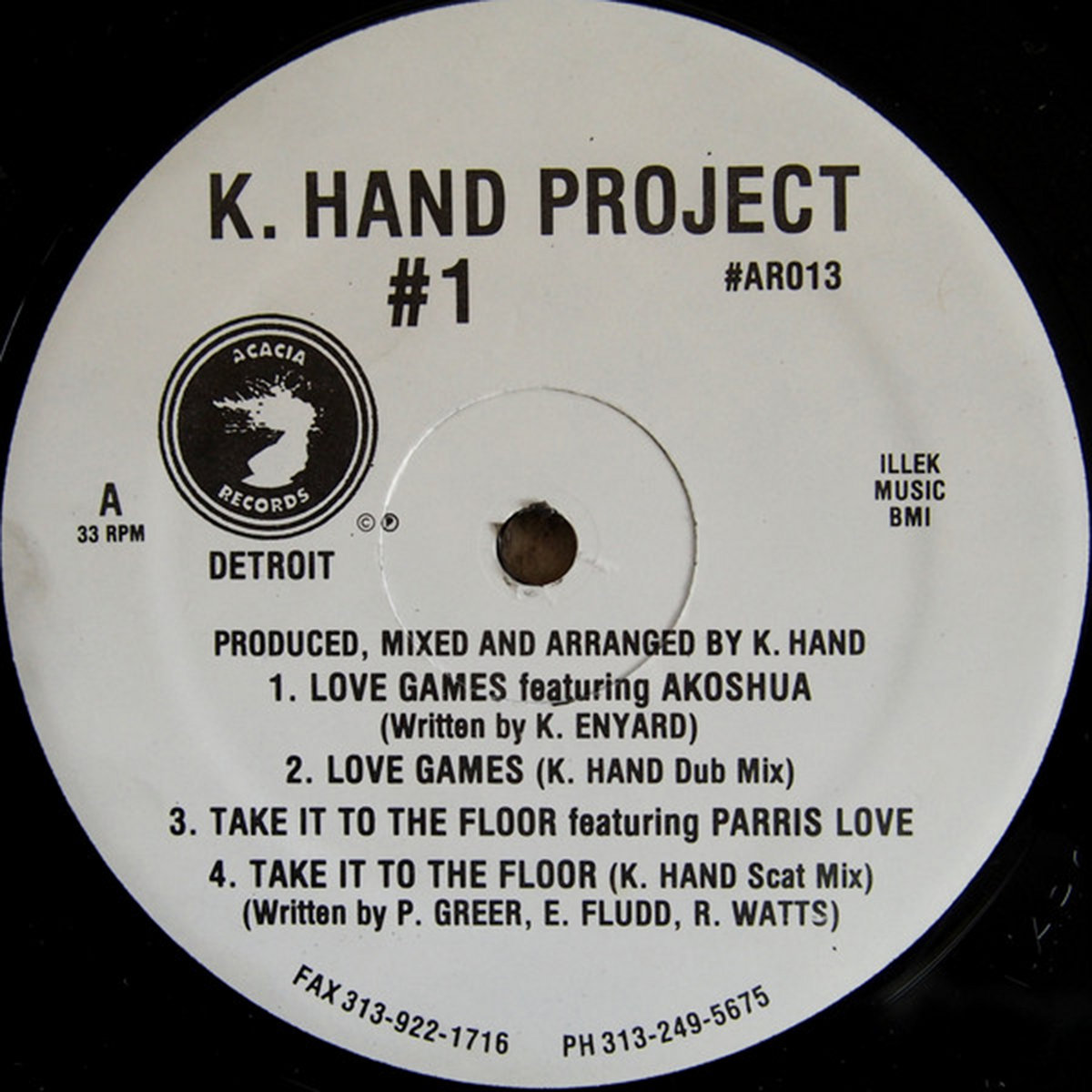 Project 1 EP | K-HAND | Acacia Records.