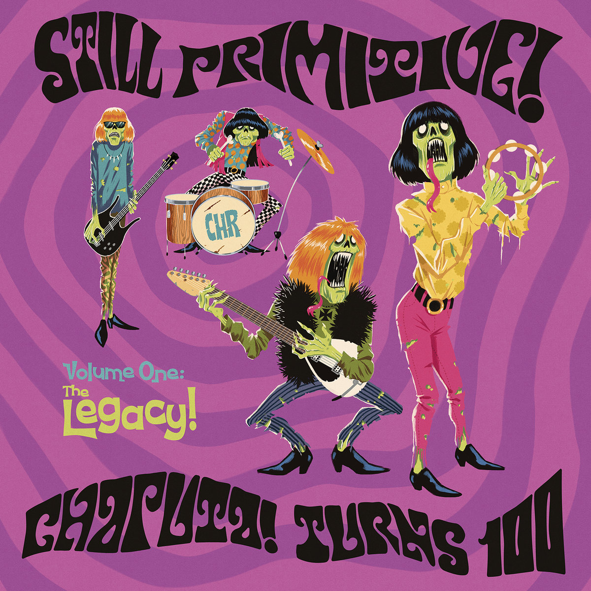 THE SENCES: Green Fuzz | V/A | Chaputa! Records