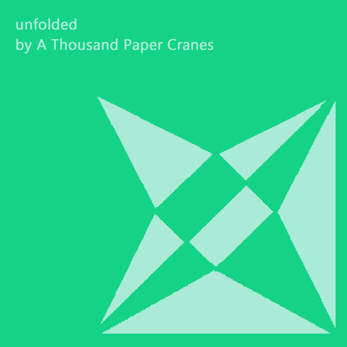 unfolded A Thousand Paper Cranes