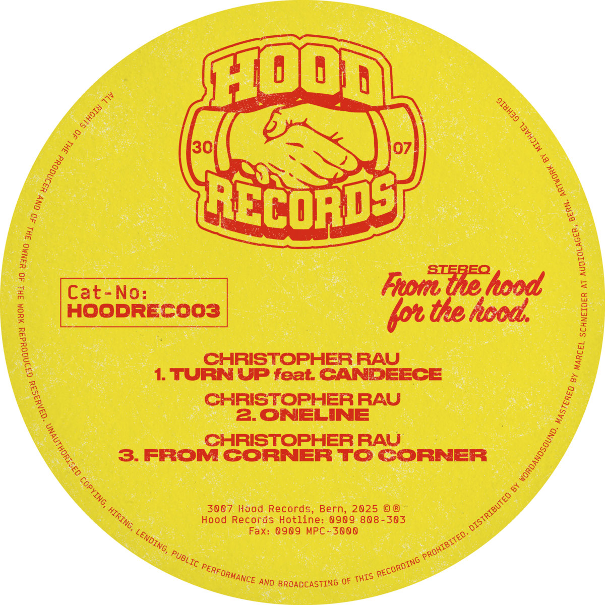 Christopher Rau - turn up feat. Candeece | Christopher Rau | 3007 Hood ...