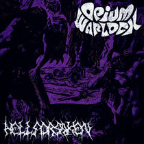 Opium Warlock / HELLFORSAKEN cover art