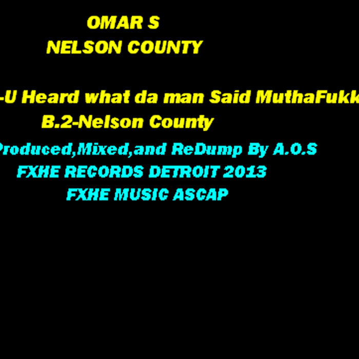Nelson County Omar S