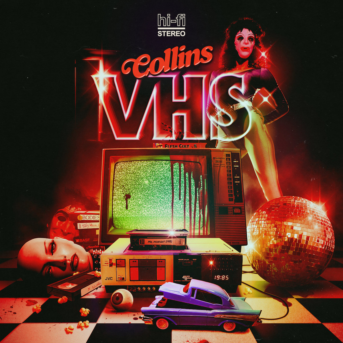 VHS | COLLINS | Spun Out Of Control