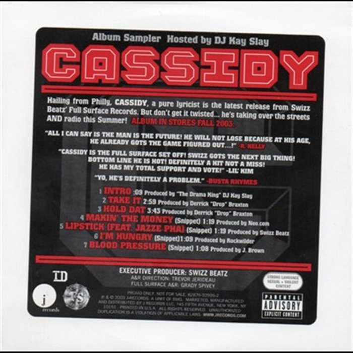 Album Sampler | Cassidy (3)