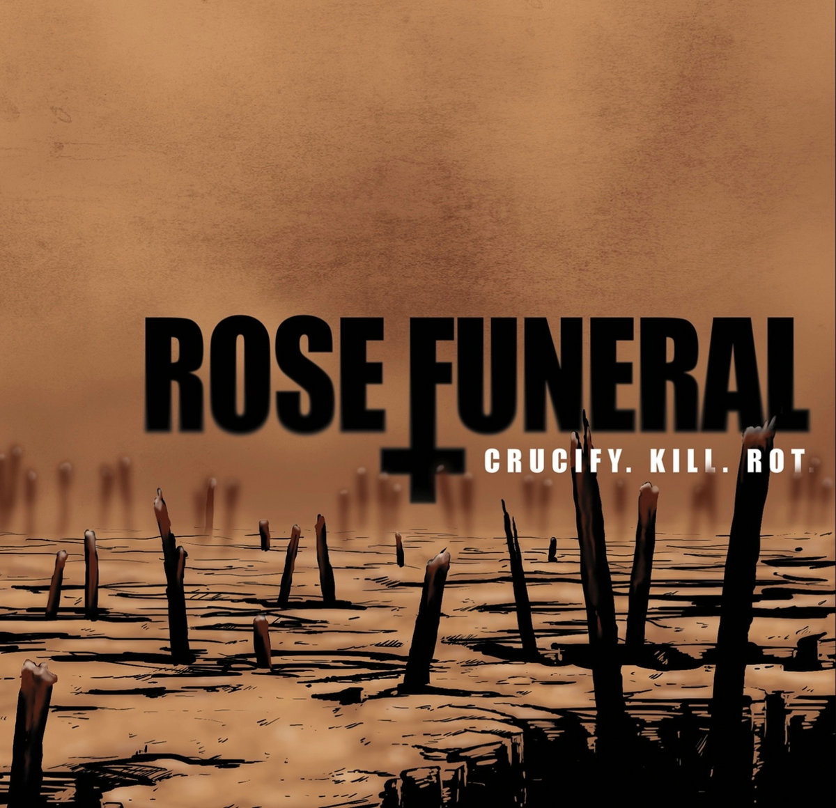 Rose Funeral / Crucify.Kill.Rot. CD デスコア Rose Funeral - Crucify.Kill.Rot. | Been There Scene That