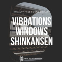 Vibration Sound Effects Library | The Dark Shinkansen cover art