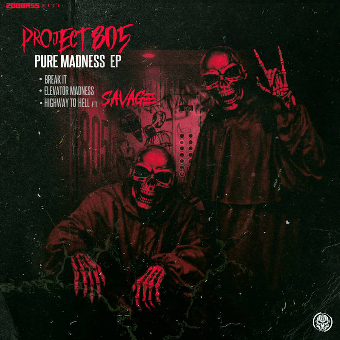 Pure Madness EP (ZBEP037) | Project 805 | Zoobass Records