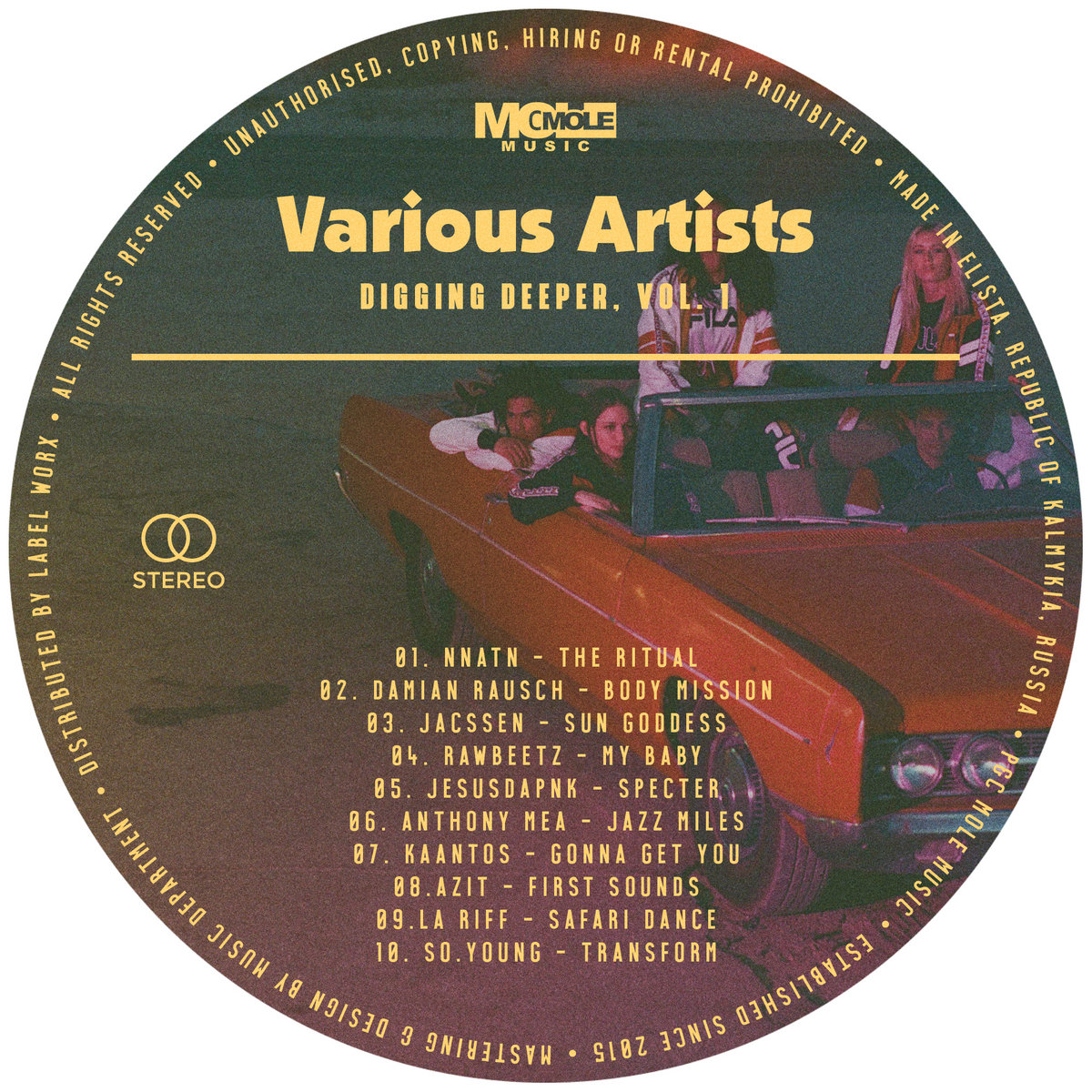 Digging Deeper, Vol. 1 | Various Artists | Mole Music