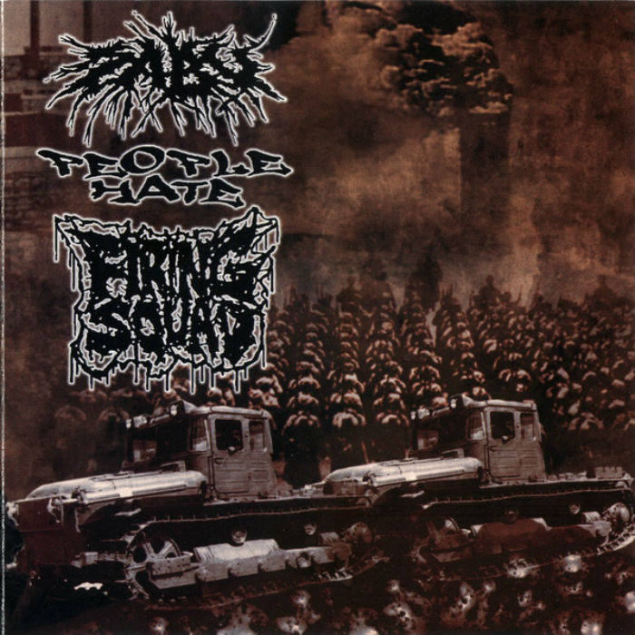 EDH008: 3 way split CD | Sabu/ People Hate/ Firing Squad