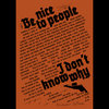 Be Nice To People (single)