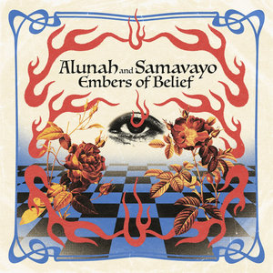 ALUNAH/SAMAVAYO - Embers of Belief (SPLIT LP)Samavayo Alunah cover