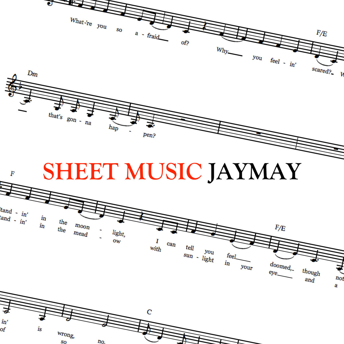Gray Or Blue - Sheet Music | Jaymay