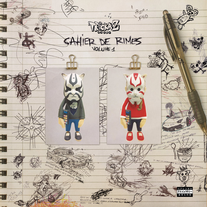 Pochette de Cahier De Rimes Vol.1 par Tha Trickaz