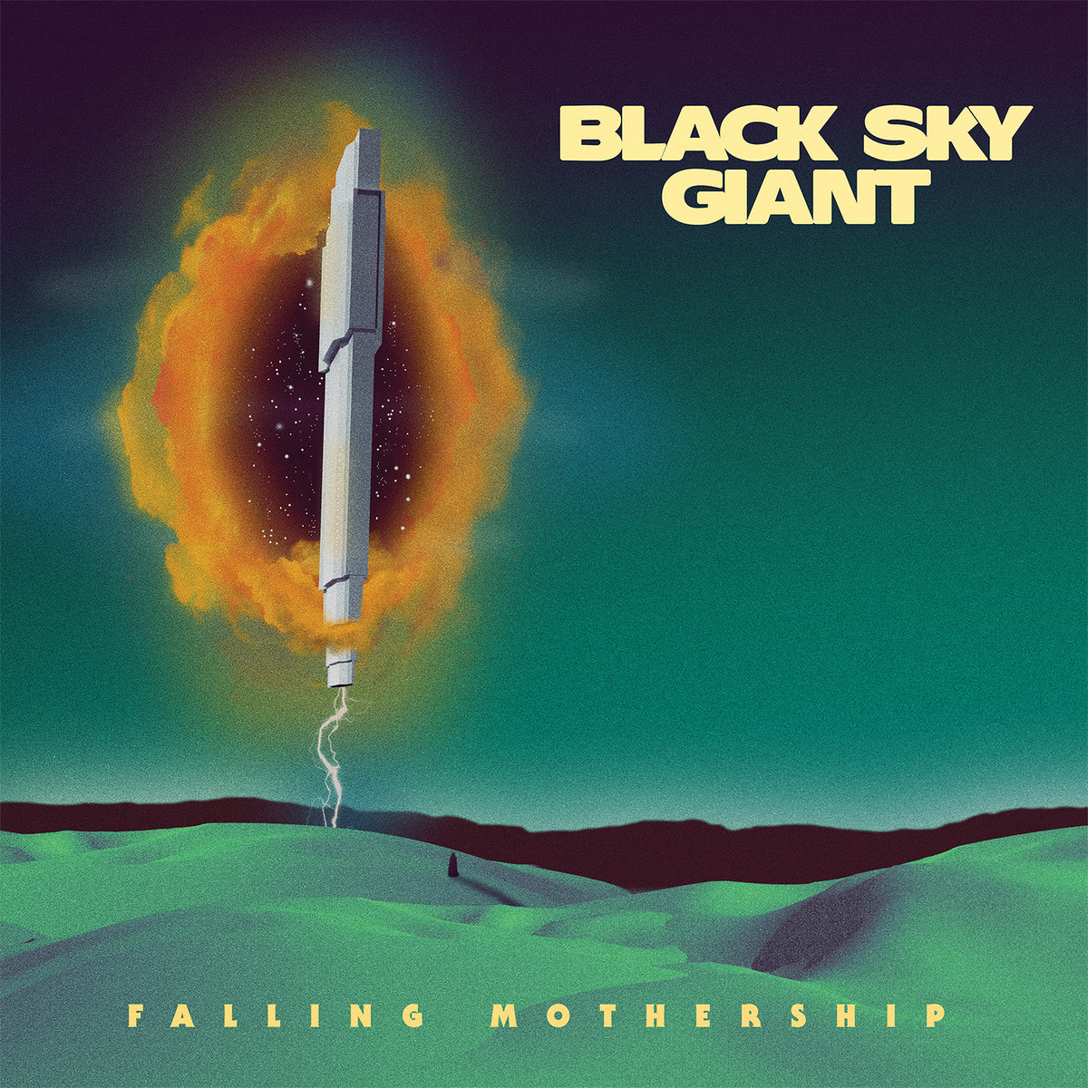 Falling Mothership by Black Sky Giant