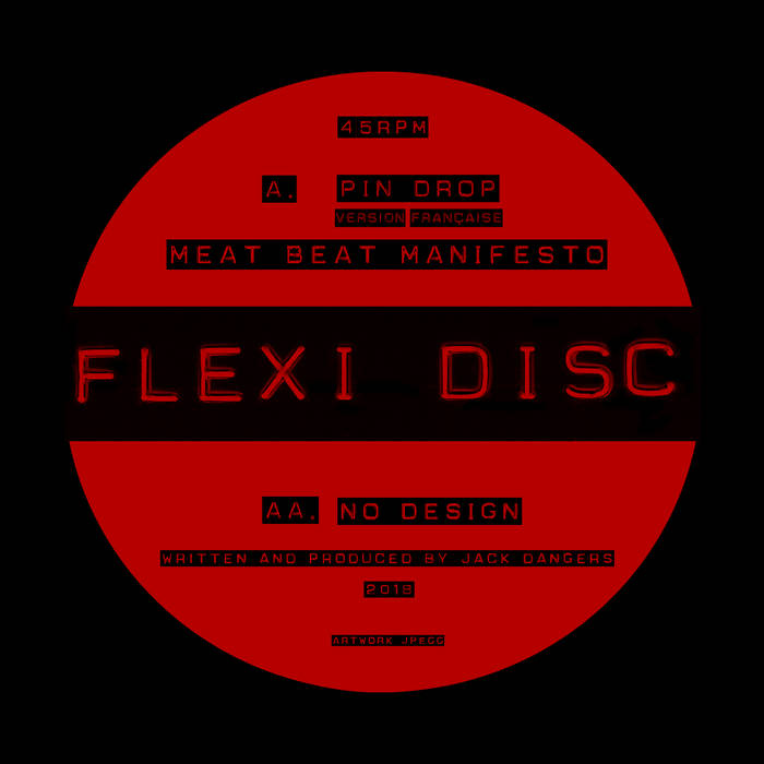 Meat Beat Manifesto - Pin Drop b/w No Design | Meat Beat Manifesto