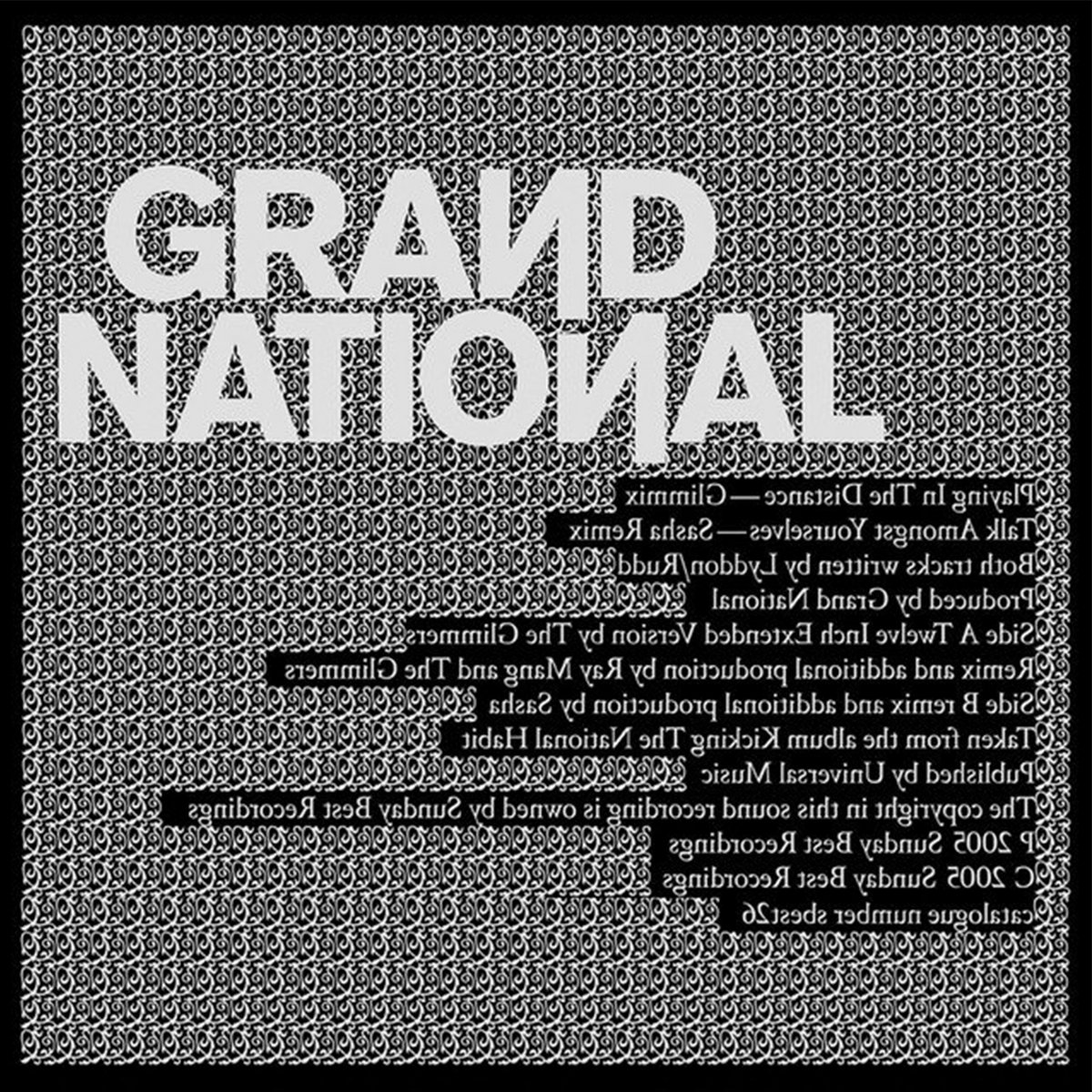 Playing in the Distance & Talk Amongst Yourselves (Sasha Remix) Grand
