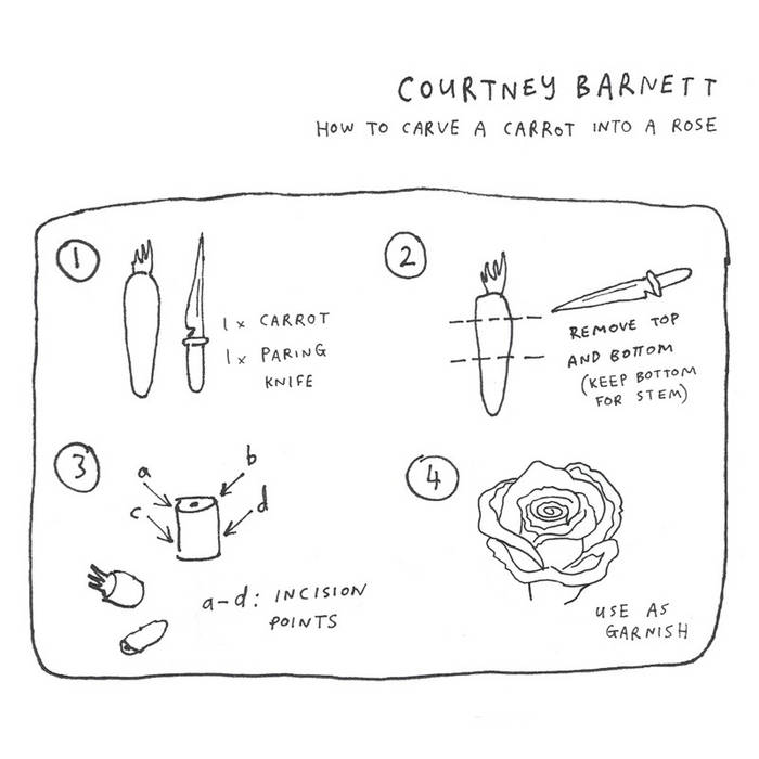 EP2 How To Carve A Carrot Into A Rose | courtney barnett