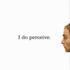 I do perceive