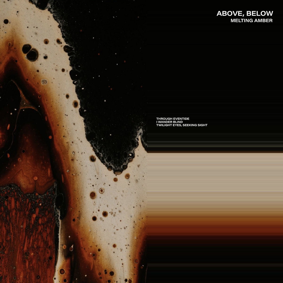 Melting Amber cover art, Above, Below