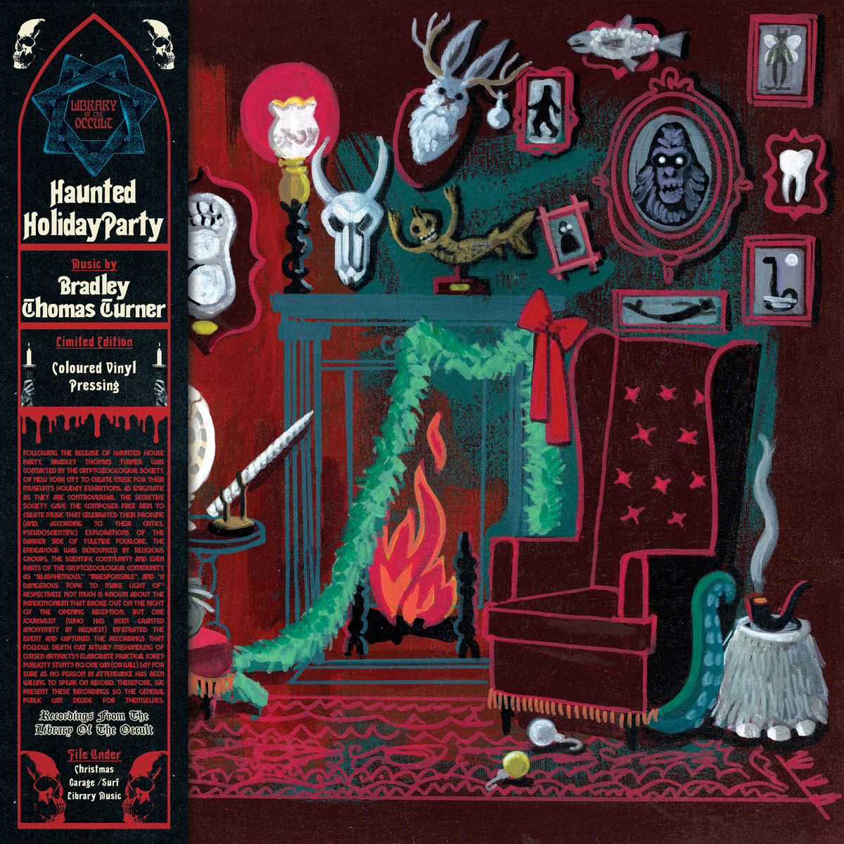 Haunted Holiday Party | Bradley Thomas Turner | Library Of The Occult