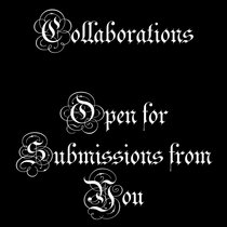 Collaborations -- Open for Submissions from You. Category Divider & Title Graphic -- Do Not Click. cover art