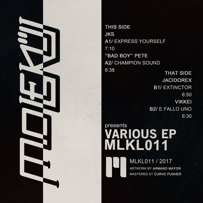 Various Artists [MLKL011] | JKS, Bad Boy Pete, Jacidorex