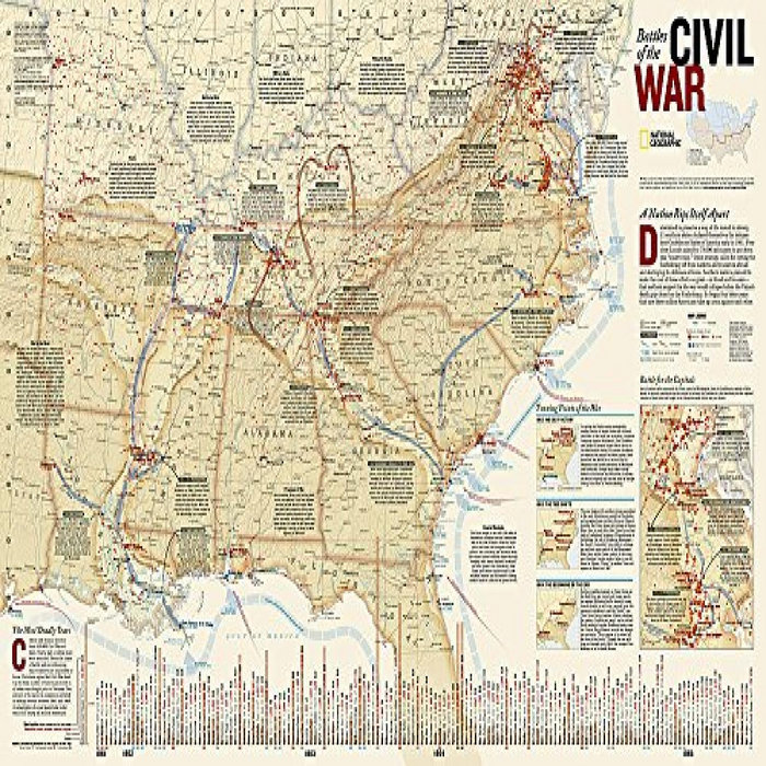 GET [EPUB KINDLE PDF EBOOK] National Geographic Battles of the Civil ...
