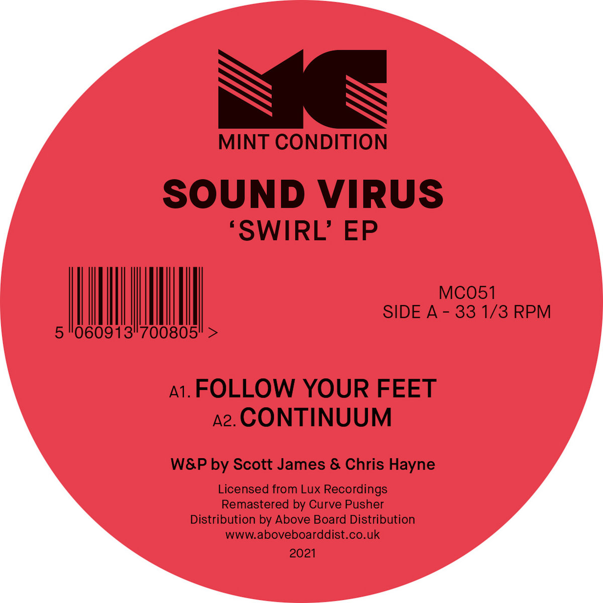 Swirl EP | Sound Virus | Mint Condition