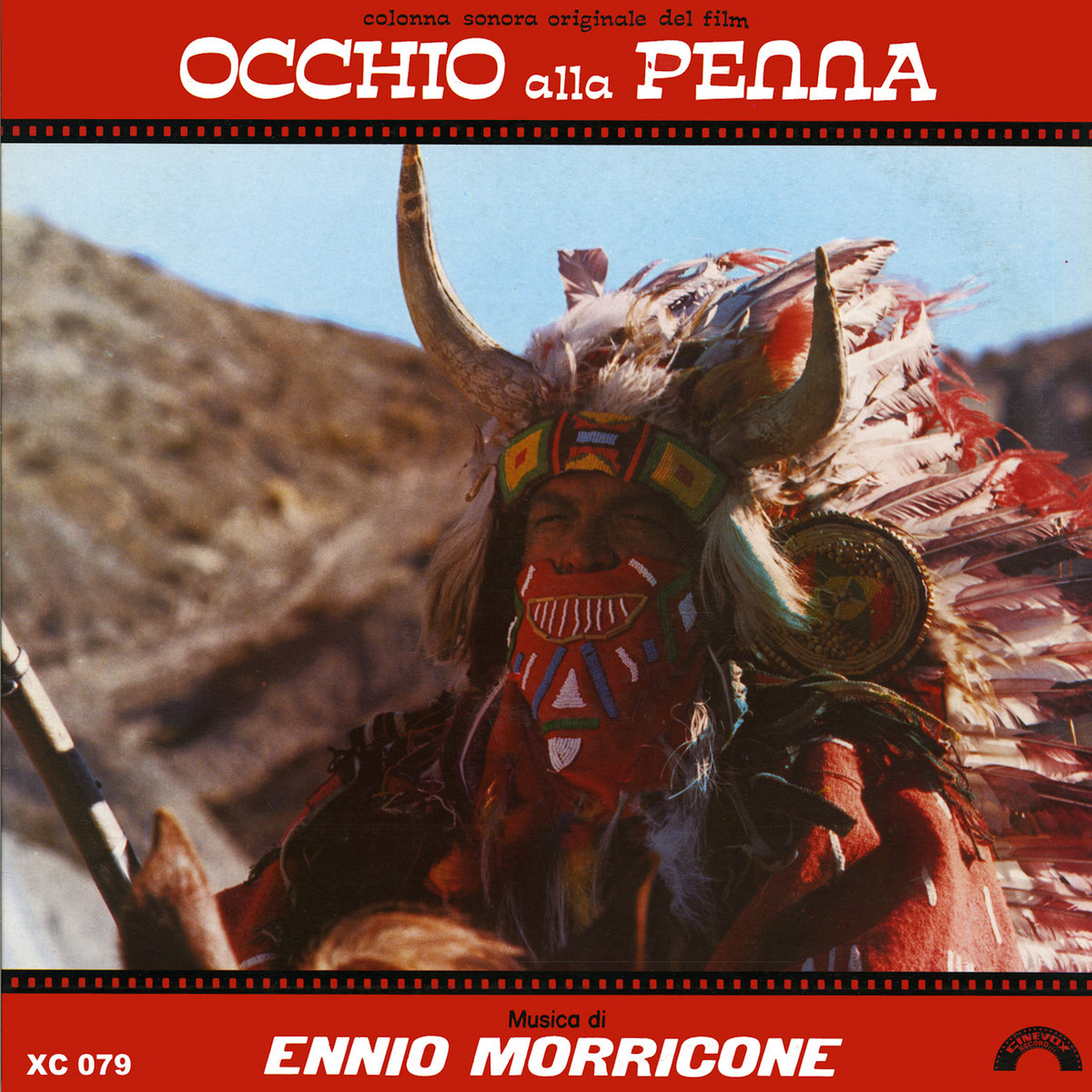 伊LP Ost, Ennio Morricone 羽の目玉模様 Occhio Alla Penna MDF33145 	CINEVOX /00260 伊LP Ost, Ennio Morricone 羽の目玉模様 Occhio Alla Penna MDF33145