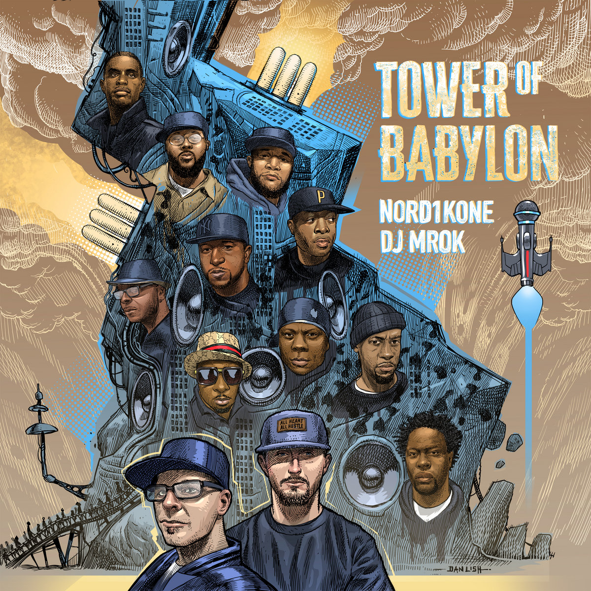 Tower Of Babylon | DJ MROK + Nord1kone feat. Chuck D, Kool G Rap