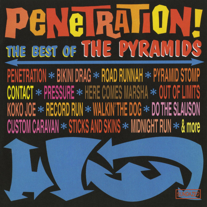 米7” Pyramids Penetration 13002 Best Records /00080 The Pyramids - Penetration! The Best Of The Pyramids
