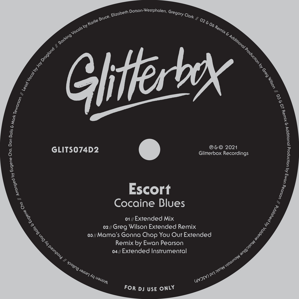 Cocaine Blues | Escort | Glitterbox Recordings