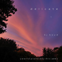 delicate (03) - world piano day mix 2016 cover art