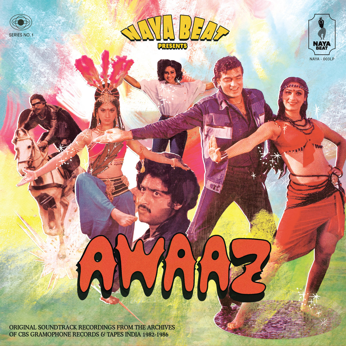 米2LP Various Awaaz Series 1: Original Soundtrack Recordings From NAYA003LP Naya Beat Records 未開封 /00660 Awaaz Series 1: Original Soundtrack Recordings From The